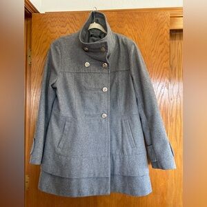 Vintage Ralph Lauren Double Breasted Women’s Wool Coat Size 12.
